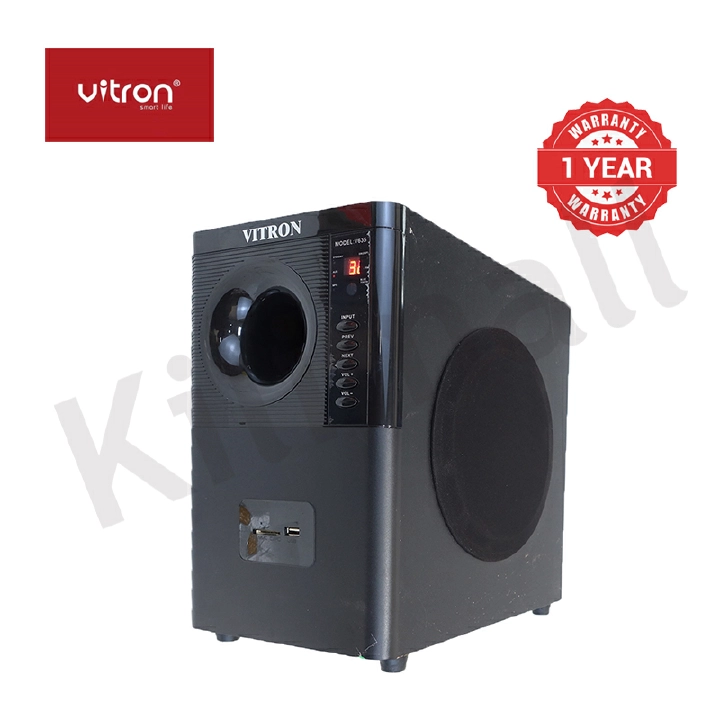 Quality Vitron V635 3.1CH Multimedia X-Bass Speaker System Home Theatre System AC/DC Subwoofer Bluetooth Woofer USB/SD/FM Home Audio System with Remote Control
