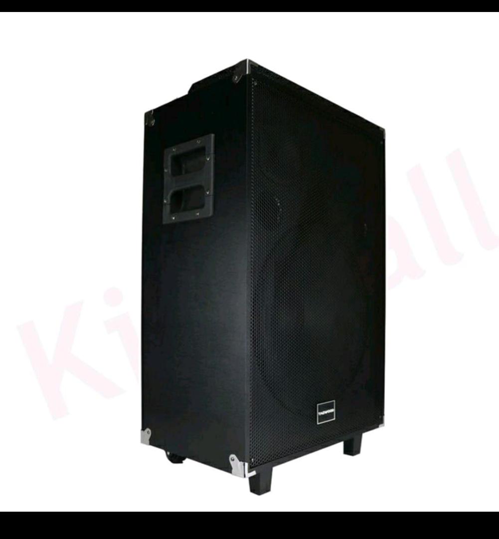 TAGWOOD LTS-15A OUTDOOR TROLLEY SPEAKER WITH ONE FREE MICROPHONE