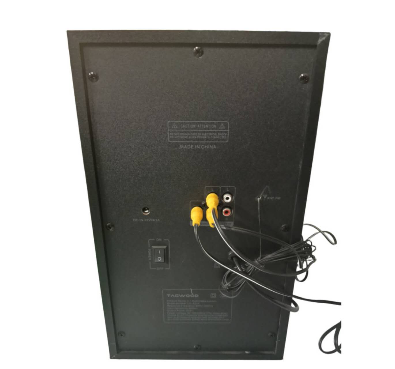 TAGWOOD LS-631F 3.1CH WOOFER SUBWOOFER BLUETOOTH CINEMA HOME THEATRE SYSTEM