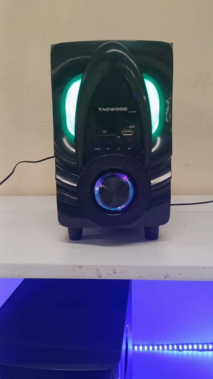 TAGWOOD LS-421H 2.1CH 6000W PMPO WOOFER Home Audio SPEAKER BLUETOOTH/FM/SB/USB Subwoofer Speaker System