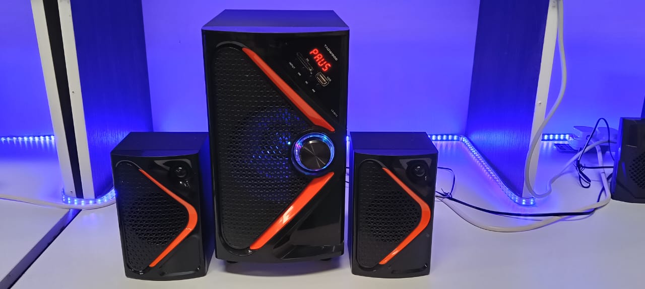 TAGWOOD LS-521C 2.1CH 6000W PMPO Woofer Home Audio Speaker BLUETOOTH/FM/SB/USB Subwoofer Speaker System