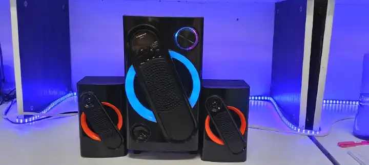 (New Arrival) TAGWOOD LS-521D 2.1CH 9800W PMPO WOOFER Home Audio SPEAKER BLUETOOTH/FM/SB/USB Subwoofer Speaker System