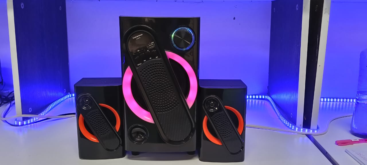 (New Arrival) TAGWOOD LS-521D 2.1CH 9800W PMPO WOOFER Home Audio SPEAKER BLUETOOTH/FM/SB/USB Subwoofer Speaker System