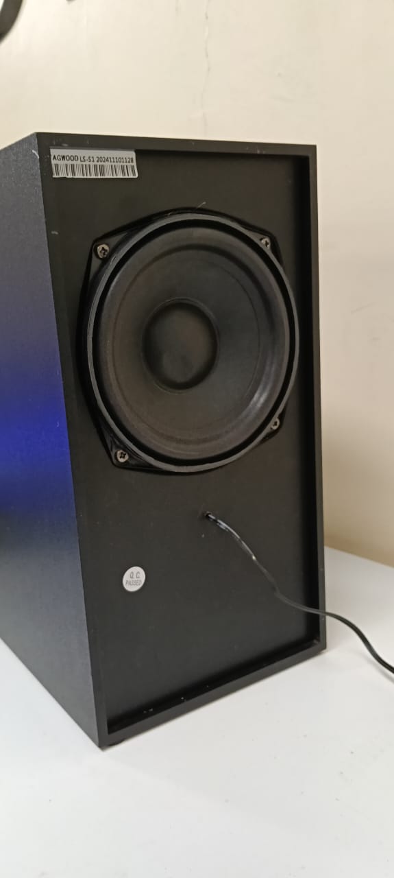 Tagwood 7500W 2.1CH Multimedia Bluetooth Woofer Speaker System Subwoofer Soundbar BT/USB/SD/FM Subwoofer Home Audilo System Soundbar with Remote Control S1 Speaker bass