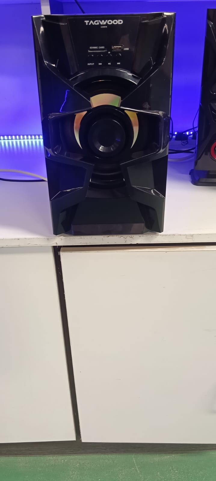 NEW Tagwood LS-631N 3.1CH Subwoofer with Bluetooth, FM, USB, SD,  2 satellite speakers & remote. Perfect Hi-Fi sound system for home cinema, music & gaming.