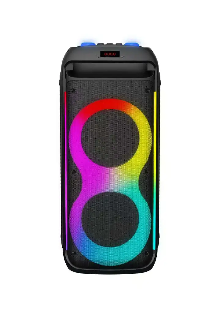 NEW TAGWOOD LTS-8C PORTABLE  BEAT BOX  RECHARGEABLE WITH USB/FM/BLUETOOTH . HAS ONE FREE WIRELESS MICROPHONE.