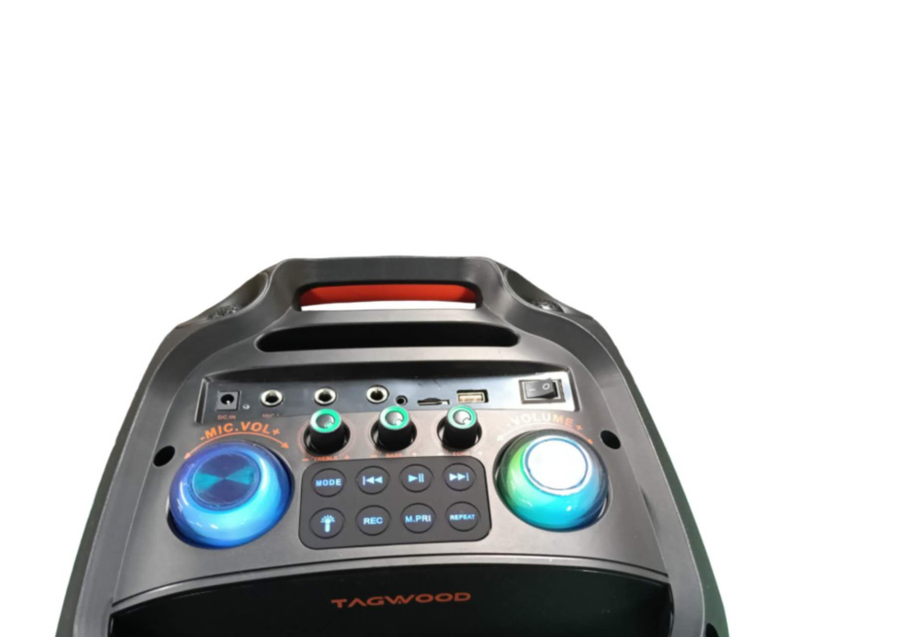 NEW TAGWOOD LTS-8C PORTABLE  BEAT BOX  RECHARGEABLE WITH USB/FM/BLUETOOTH . HAS ONE FREE WIRELESS MICROPHONE.