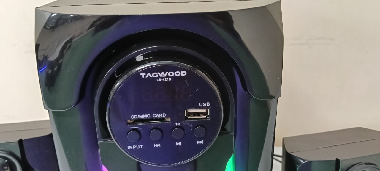 TAGWOOD LS-421M 2.1CH WOOFER Home Audio SPEAKER BLUETOOTH/FM/SB/USB Subwoofer Speaker System