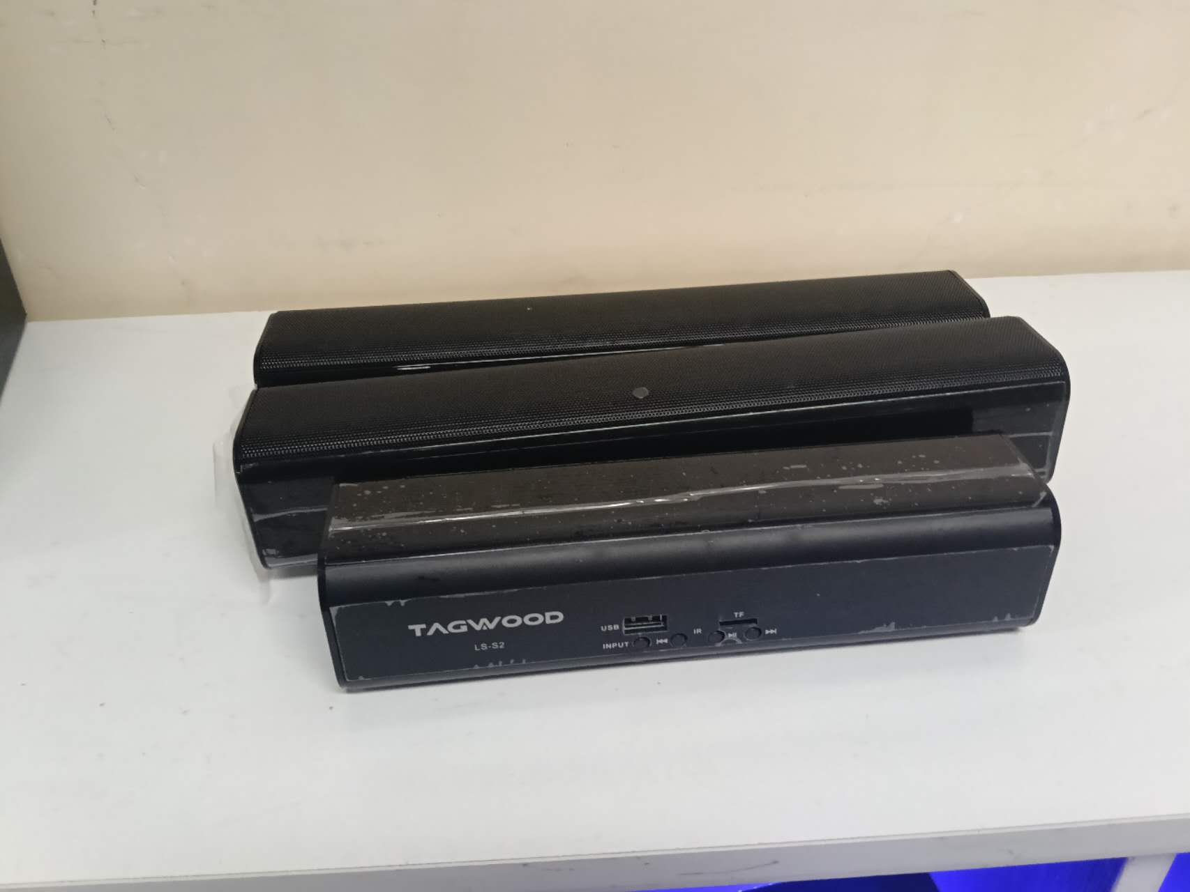 NEW TAGWOOD LS-S2  2.1CH  12000W PMPO  WIRED   SOUNDBAR SYSTEM   WITH USB  BLUETOOTH FM  BLUETOOTH  AUX   FULL FUNCTIONAL   REMOTE