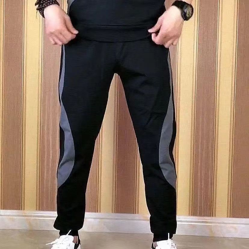 (T-shirts+Sweatpants) Fashion Classic Men’s Trousers Men's T-shirts Super Value Breathable Casual Joggers Sweatpants