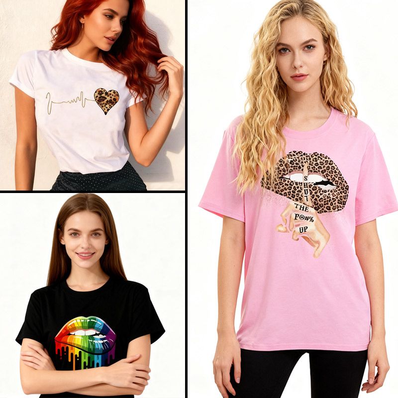 3 PCS Tshirts Women T-shirts 3 in 1 tshirts Women Tops Ladies Tees Sets Clothes Shirts Lady Wear On Sale New Arrival