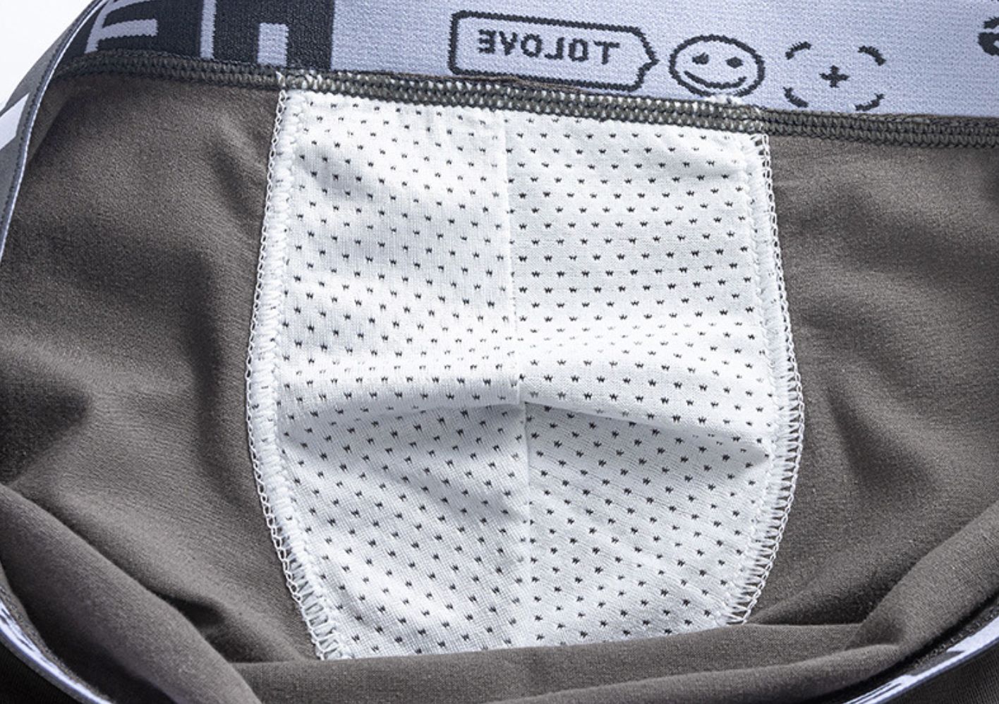 3PCS Men's underwear cotton sports breathable Aro pants plus size shorts  pure cotton men’s boxer briefs