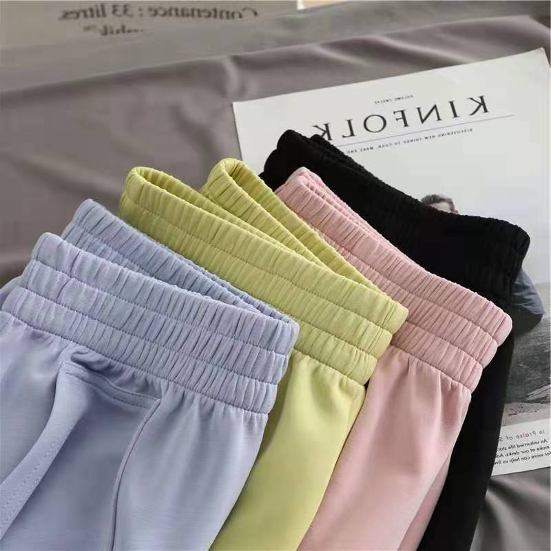 Women's Shorts Women's Bottoms Girl's Gym Yoga Candy Color Shorts Lady Clothing Women's Clothes Women's Bottoms