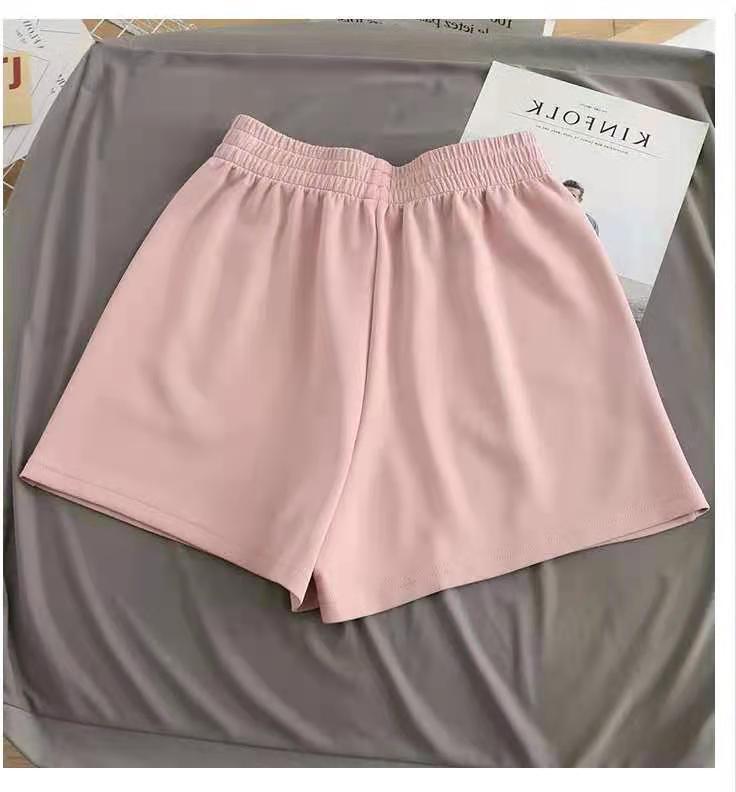 Women's Shorts Women's Bottoms Girl's Gym Yoga Candy Color Shorts Lady Clothing Women's Clothes Women's Bottoms