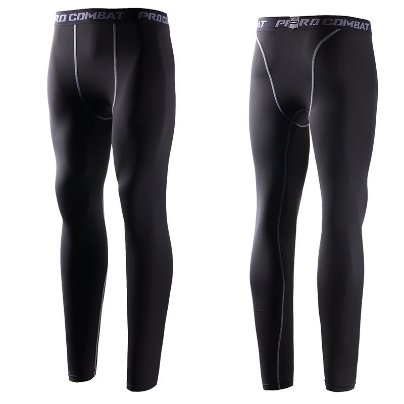 Men's Active Compression Pants - Workout Base Layer Tights Running Leggings