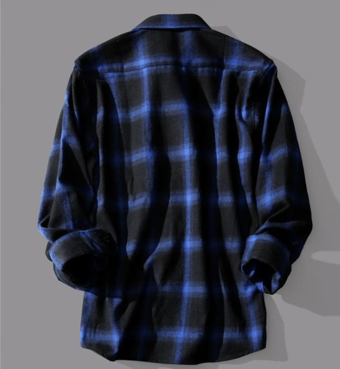 Men's Plaid Long Sleeve Shirt - Vintage Relaxed Fit Casual Overshirt with Unique Indie Style, Versatile Layering Essential