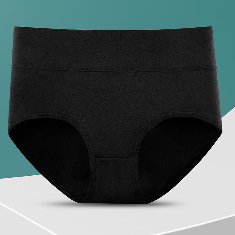 5-Pack Women's High-Waist Cotton Panties lingerie– Breathable, Soft, Stretchy & Fade-Resistant