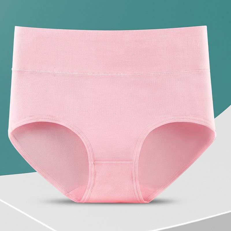 5-Pack Women's High-Waist Cotton Panties lingerie– Breathable, Soft, Stretchy & Fade-Resistant