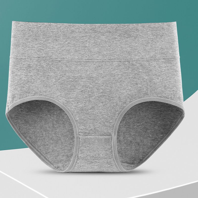 5-Pack Women's High-Waist Cotton Panties lingerie– Breathable, Soft, Stretchy & Fade-Resistant