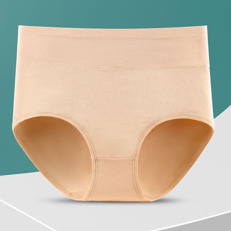 5-Pack Women's High-Waist Cotton Panties lingerie– Breathable, Soft, Stretchy & Fade-Resistant