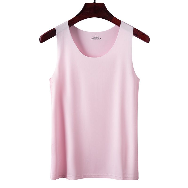 Women's Sleeveless Strappy Tank Round Neck Ice Silk Workout Fitness Casual Basic Crop Tops