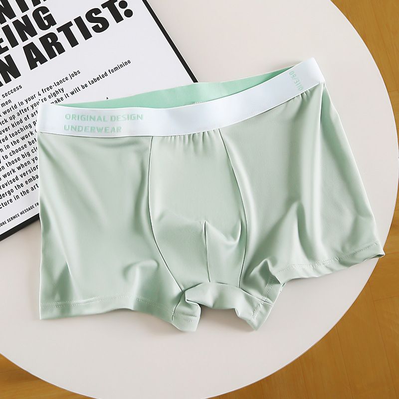 4pcs Men's Underwear, Breathable Soft Comfy Stretchy Boxer Briefs Shorts, Fashion Bottom Pants men's boxer briefs