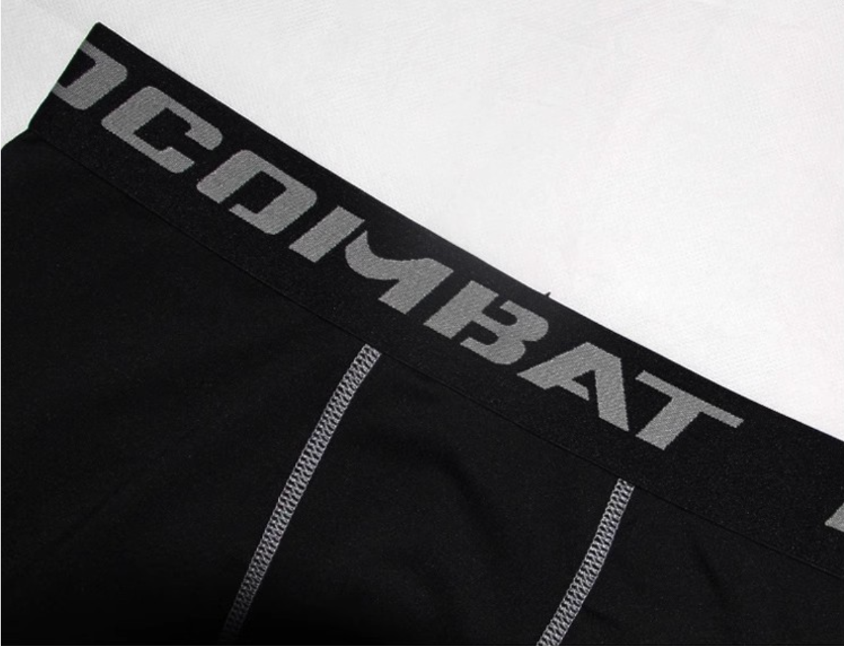 2Pcs Men's Basketball Base Layer Shorts & Boxer Briefs – High-Elasticity Compression 5-Inch Workout Shorts for Running, Training & Gym – Moisture-Wicking Fast-Dry Sports Gear Men Boxers
