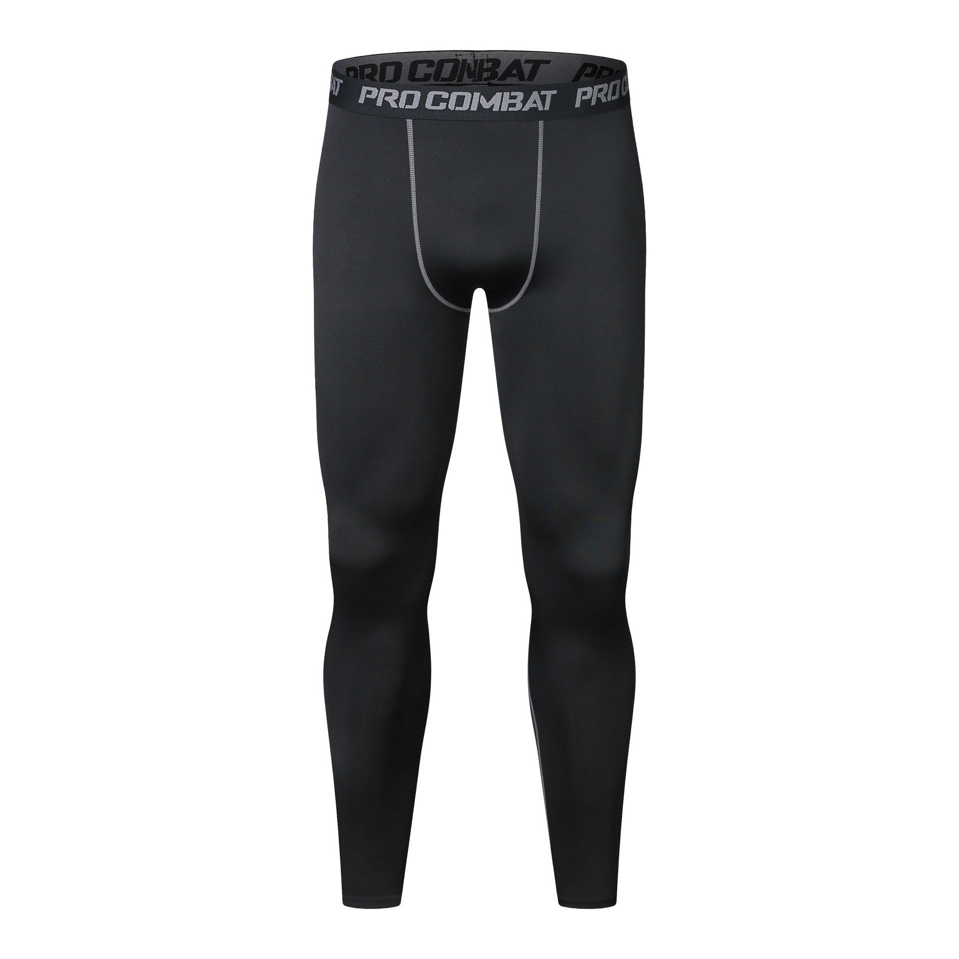 1Pc Men's Quick-Dry Breathable High-Elastic Compression Long Pants for Running, Yoga, Volleyball, and Sports Trouser Man For Father's Day Gift