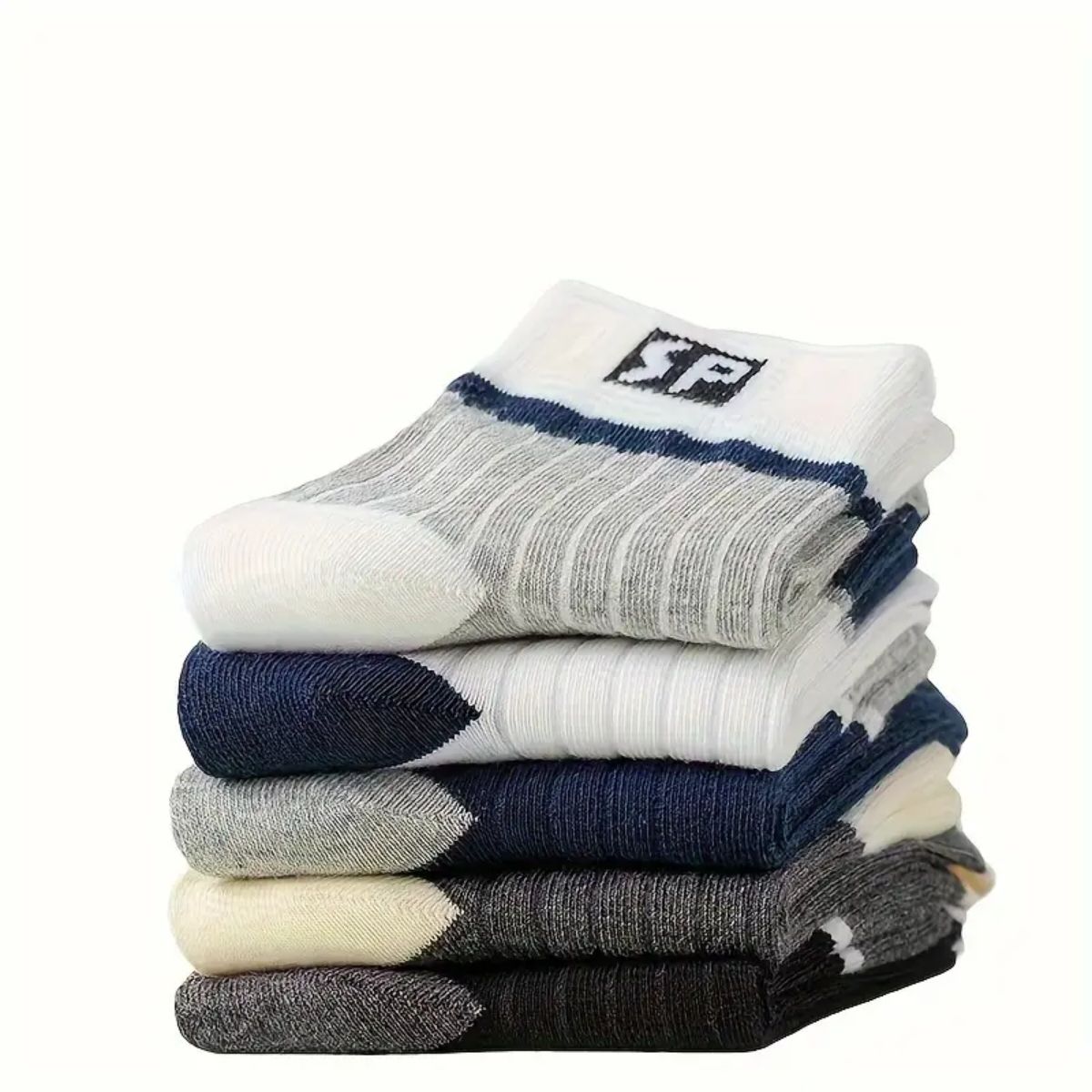 5Pairs Men's Socks Men's Medium Socks Men's Autumn And Winter Sports Socks Men's Cotton Socks man clothes