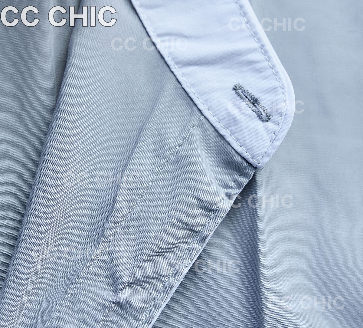 Trendy Men's Shirt Top Band Collar Short Sleeves Closure Button Up Regular Fit Solid Male Casual Shirt For Daily Summer, Men's Clothing
