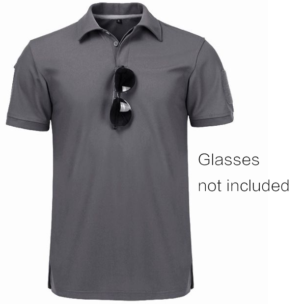Men's T-Shirt - Casual Short Sleeve Golf & Tennis Shirt with Button-Up Collar, Stretch Fabric,Comfort Fit Polo Shirt for All Seasons man clothes