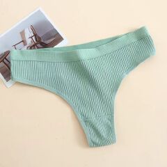 6-Pack Women's Seamless Ribbed Sports Panties, Breathable & Comfortable, Premium Cotton Blend Underwear for Daily Wear and Sports women clothes
