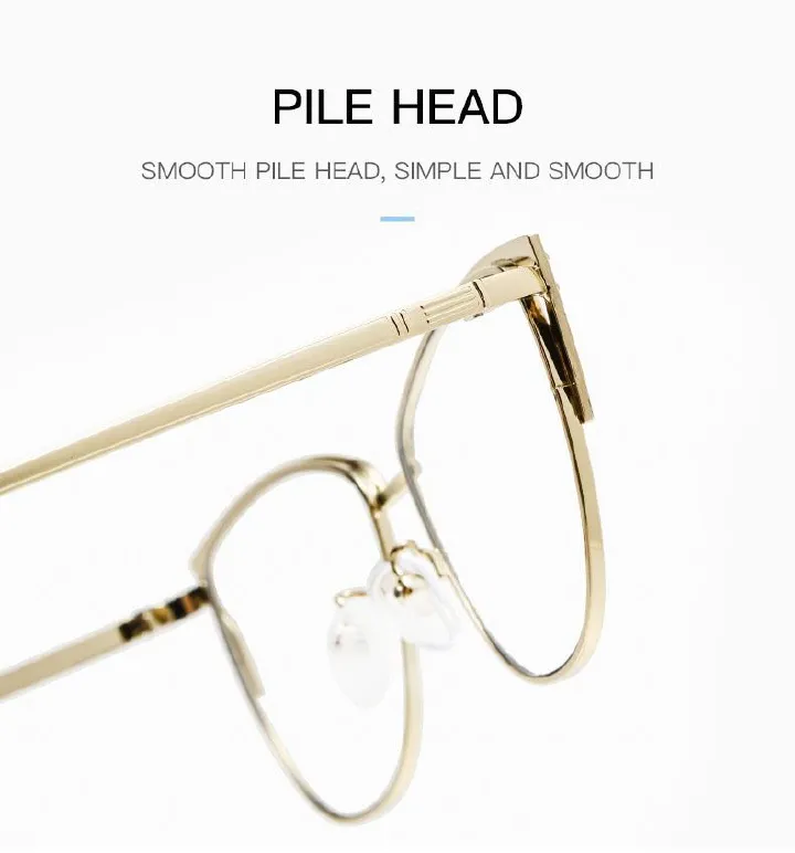 1pc New Women's Fashionable Ultra-Light Anti-Blue Light Photochromic Glasses