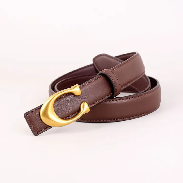 Women's double C and double G belts are simple and women's decoration is luxurious, with skirts, casual jeans, men's pu imitation leather belts