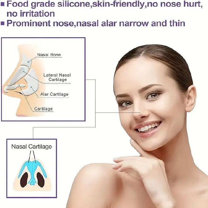 Nose Shaper Clips - Straighten & Lift Your Bridge for a Clearer, More Defined Look, Battery-Free Beauty Tool