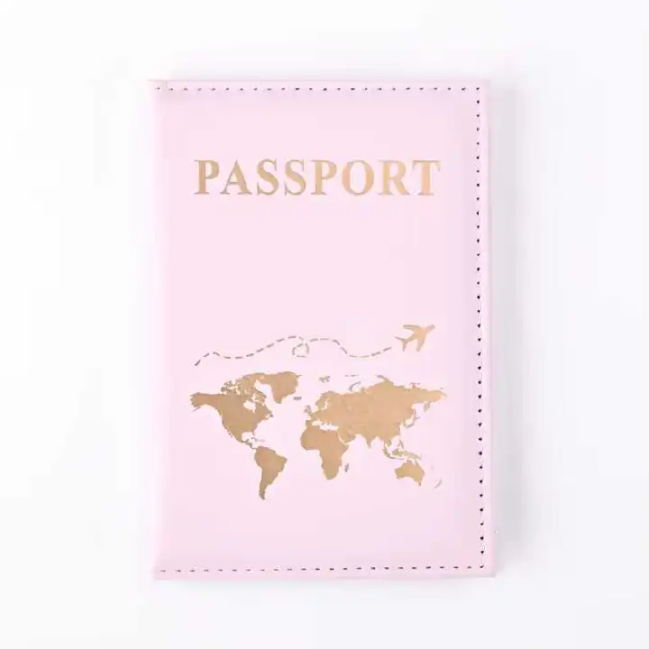 Smooth Skin PU Passport Cover Travel Passport Cover Sleeve Slim Passport Holder case