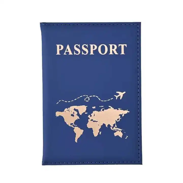 Smooth Skin PU Passport Cover Travel Passport Cover Sleeve Slim Passport Holder case