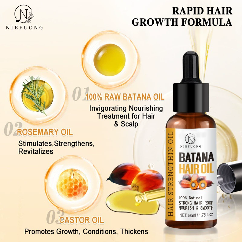 100% Pure Batana Oil Africa Crazy Traction Alopecia Batana Hair Growth Oil Anti Hair Break Hair Treatment Hair Mask Hair Loss Treatment Hair Regrowth Spray Prevents Hair Loss Hair Care Products