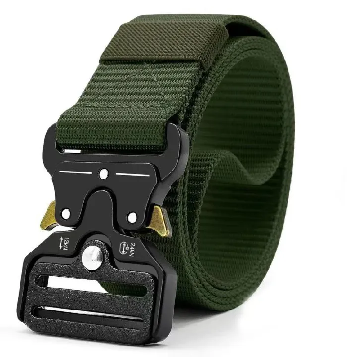 Men's Belt Army Outdoor Hunting Tactical Multi Function Combat Survival High Quality Marine Corps Canvas For Nylon Male Luxury