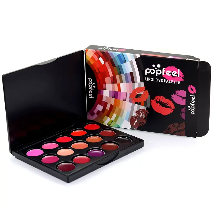 Matte Lipstick Palette Matt Pallete Waterproof Moisturizer Lip Cream Smooth Makeup Lasting Lip Stick Set Batom Maquiagem