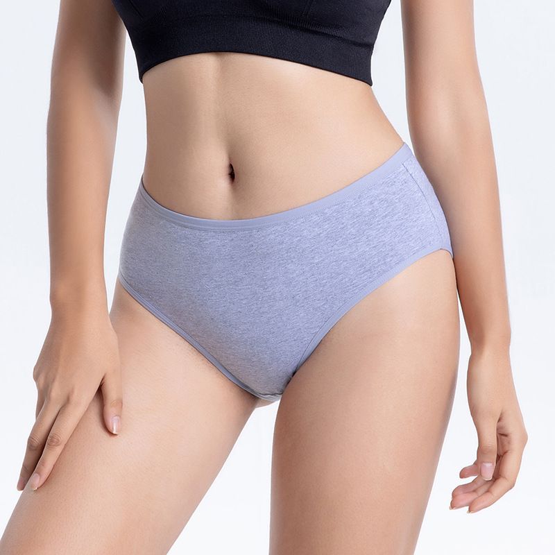 5 Pack Cotton Women's Underwear Panties Cotton Large Size High Waisted Tummy Trimming Panties Women's Cotton High Waisted briefs Pants Women's Cotton Hipster Panties