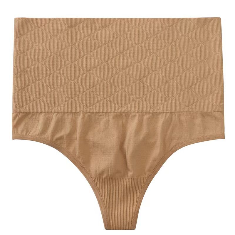 2pcSeamless sexy high-waisted thong plus fishbone body shaping girdle waist ladies panties hip lift abdomen Briefs High Waist Tummy Tuck hip lift Girdle Tights Body Shaping Pants Waist Trainer Panties