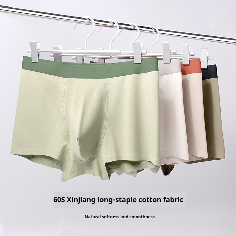 MILAN 3PC New Arrival High Quality Men's Underwear Cotton Non-marking Men's Boxer Panties Cotton Large Size Men's Boxer Underwear Trend Antibacterial Breathable and sexy Male Panties Plus Size L-4XL