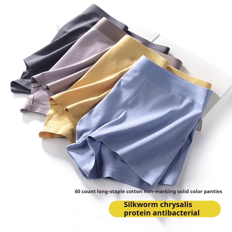 MILAN 3PC New Arrival High Quality Men's Underwear Cotton Non-marking Men's Boxer Panties Cotton Large Size Men's Boxer Underwear Trend Antibacterial Breathable and sexy Male Panties Plus Size L-4XL