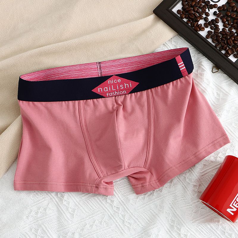 3PC New Arrival High Quality Men's Underwear 5A Antibacterial Men's Underwear Cotton Trendy Boxer Briefs Breathable Soft Large Size Men's Boxer Underwear Comfortable Men Boxer Panties