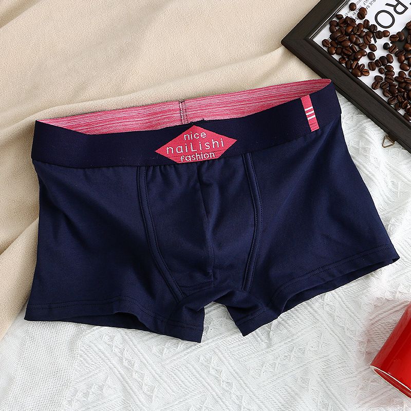 3PC New Arrival High Quality Men's Underwear 5A Antibacterial Men's Underwear Cotton Trendy Boxer Briefs Breathable Soft Large Size Men's Boxer Underwear Comfortable Men Boxer Panties