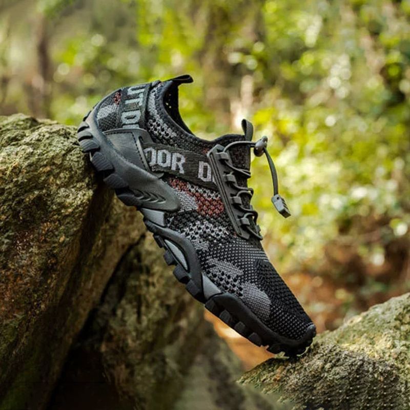 Men's Shoes Mesh Camouflage Wading Shoes Summer Outdoor Luminous Sports Running Shoes New Mesh Shoes Outdoor Mesh Breathable Beach Shoes Men Casual Shoes Man's Shoes Sneakers Shoes Walking Climbing