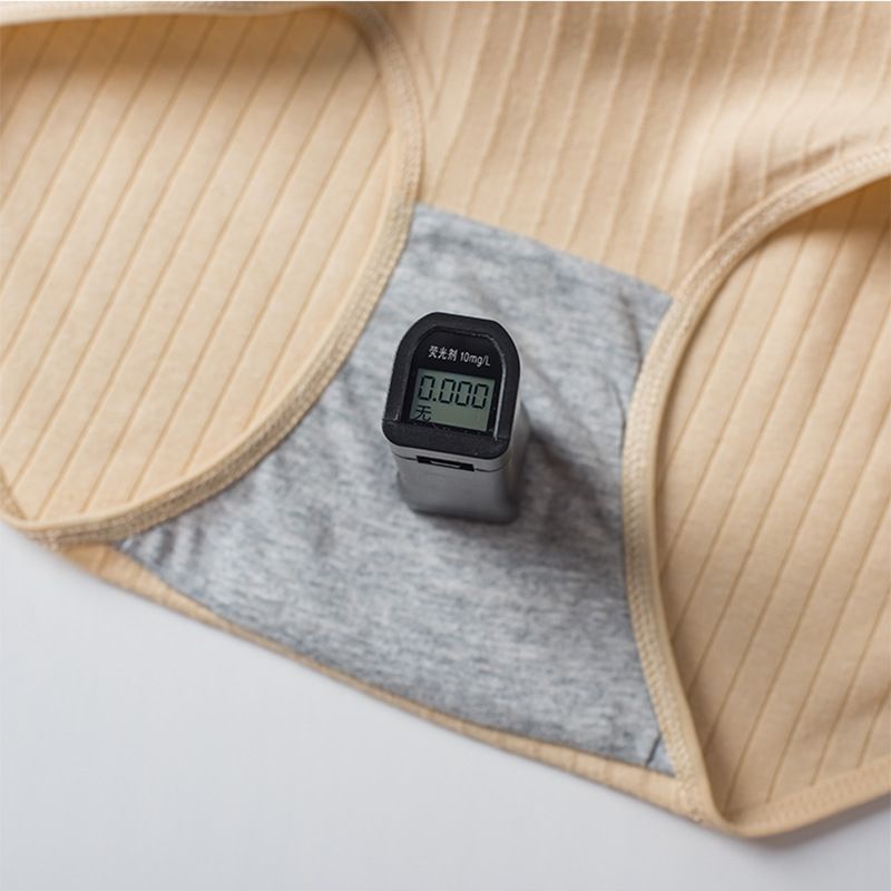 4PC Women's panties summer thin panties cotton antibacterial crotch medium-low waist breathable large size panties women's cotton panties plain wrapped buttock panties