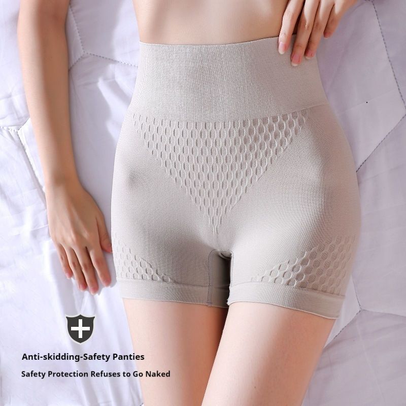 2PC Women High Waist Trainer Body Shaper Panties Tummy Belly Control Body Slimming Control Shapewear Lingerie ladies tummy tuck buttock lifting seamless underwear High Waist Boxer Briefs Tummy Control