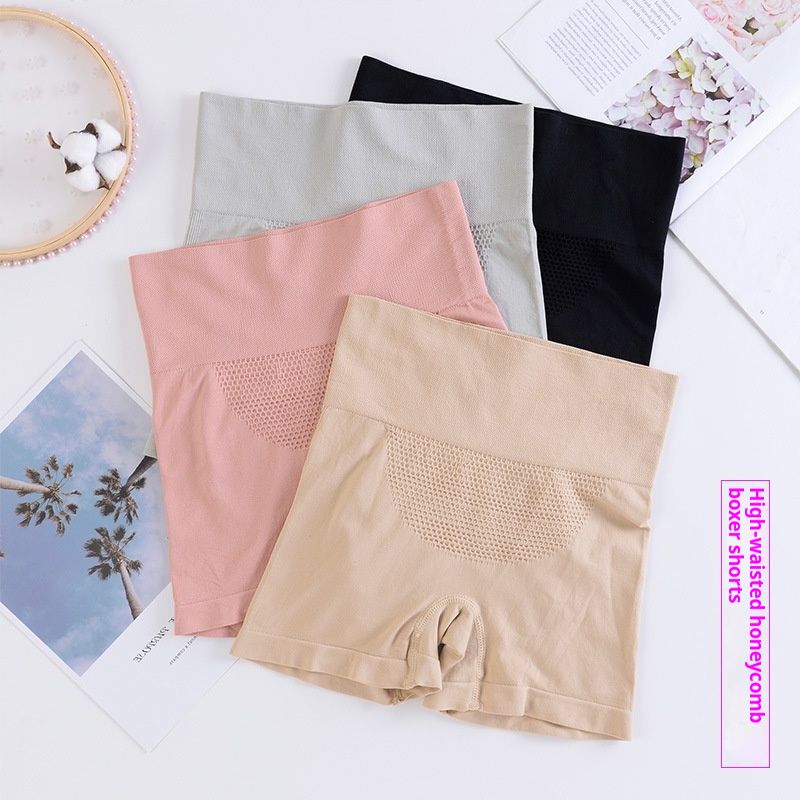 2PC Women High Waist Trainer Body Shaper Panties Tummy Belly Control Body Slimming Control Shapewear Lingerie ladies tummy tuck buttock lifting seamless underwear High Waist Boxer Briefs Tummy Control